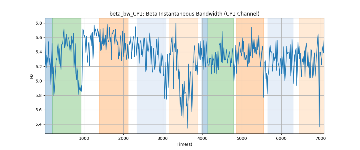 beta_bw_CP1: Beta Instantaneous Bandwidth (CP1 Channel)