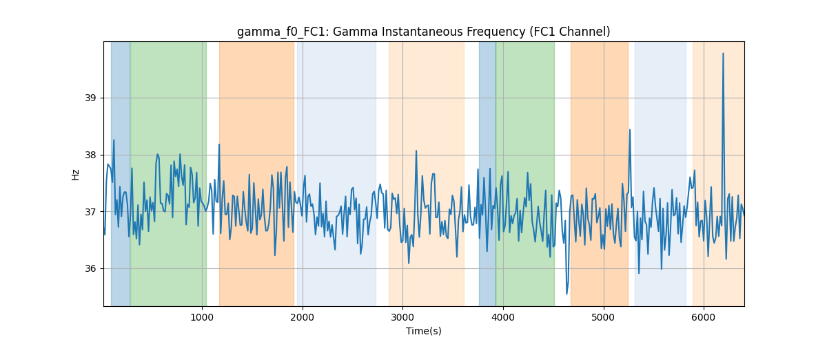 gamma_f0_FC1: Gamma Instantaneous Frequency (FC1 Channel)