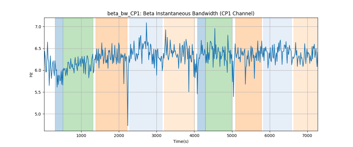 beta_bw_CP1: Beta Instantaneous Bandwidth (CP1 Channel)