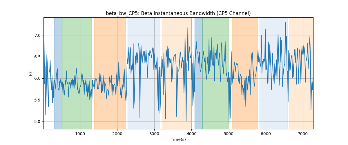 beta_bw_CP5: Beta Instantaneous Bandwidth (CP5 Channel)