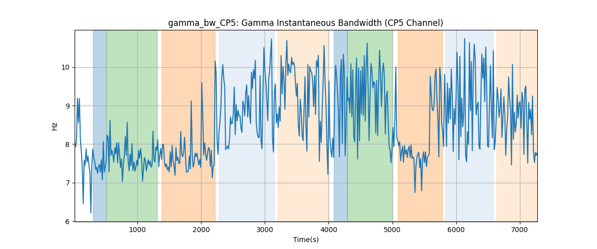 gamma_bw_CP5: Gamma Instantaneous Bandwidth (CP5 Channel)