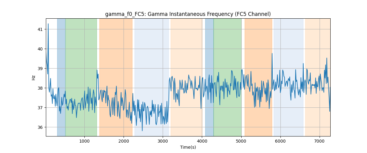 gamma_f0_FC5: Gamma Instantaneous Frequency (FC5 Channel)