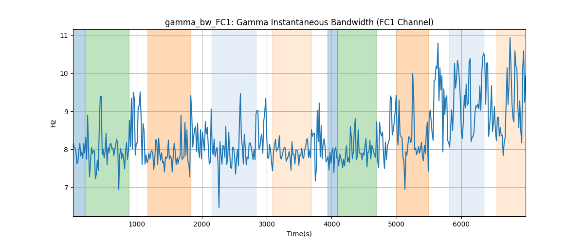 gamma_bw_FC1: Gamma Instantaneous Bandwidth (FC1 Channel)