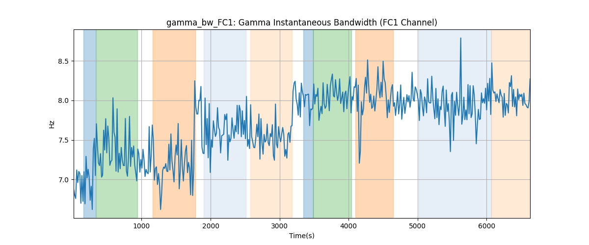 gamma_bw_FC1: Gamma Instantaneous Bandwidth (FC1 Channel)