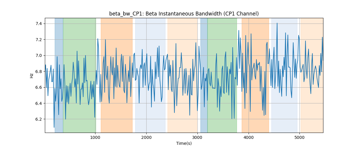 beta_bw_CP1: Beta Instantaneous Bandwidth (CP1 Channel)