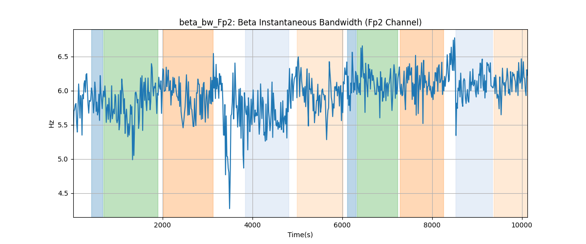 beta_bw_Fp2: Beta Instantaneous Bandwidth (Fp2 Channel)