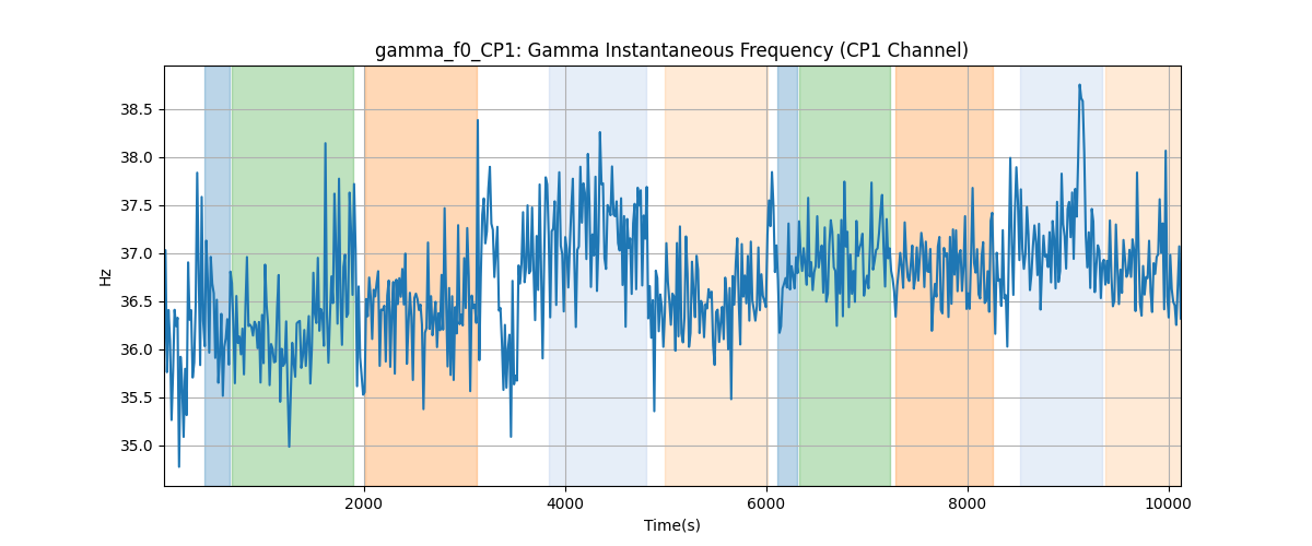 gamma_f0_CP1: Gamma Instantaneous Frequency (CP1 Channel)