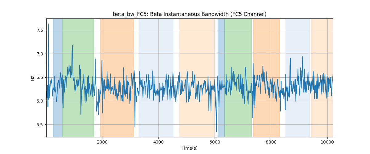 beta_bw_FC5: Beta Instantaneous Bandwidth (FC5 Channel)