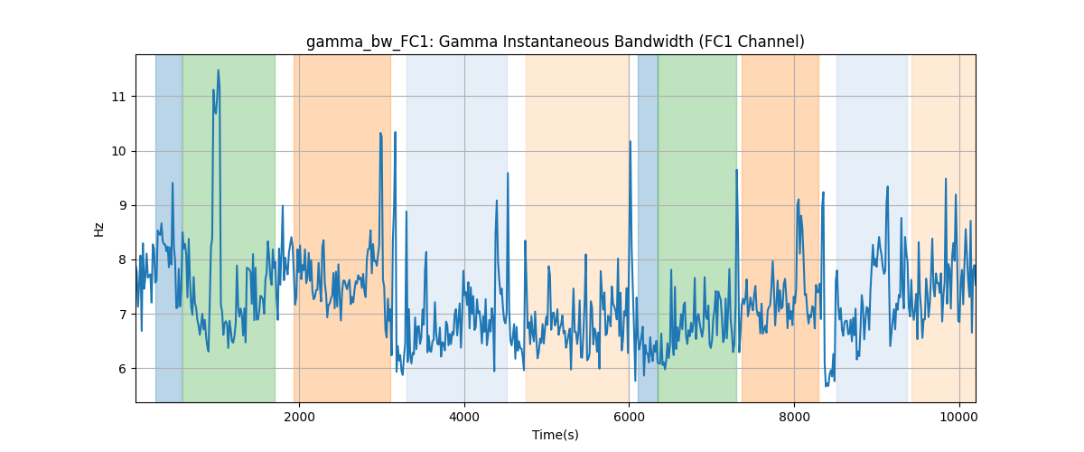 gamma_bw_FC1: Gamma Instantaneous Bandwidth (FC1 Channel)